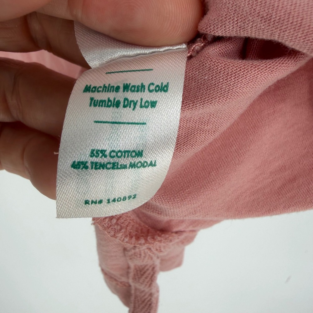 Marine Layer Mens Short Sleeve Pocket Polo Shirt Rose Coastal Relaxed Size M - Picture 9 of 10